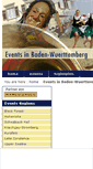 Mobile Screenshot of events-baden-wuerttemberg.com